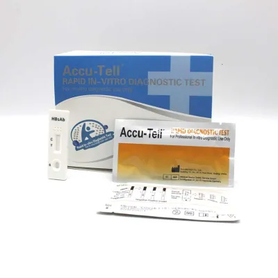Accu-Tell<sup>®</sup> HBsAb Rapid Test Cassette/Strip (Serum/Plasma)