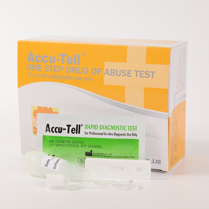 Multitest 5 CA de droga en saliva, formato casete - Akralab