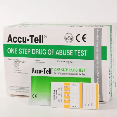 Test 2 drogas en Orina (COC-THC) (25 test x caja) ACCUBIOTECH - Control y  Salud