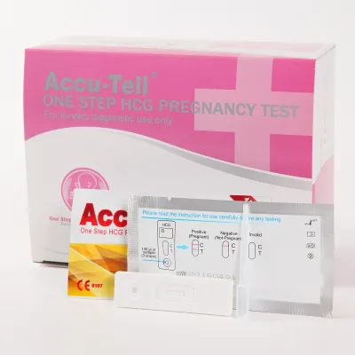 Accu-Tell<sup>®</sup> HCG Pregnancy Rapid Test Cassette/Midstream/Strip (Urine)