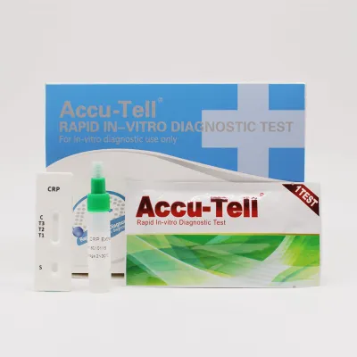 Accu-Tell<sup>®</sup> CRP Semi-Quantitative Rapid Test Cassette 10/40/80 mg/l (Whole Blood/Serum/Plasma)