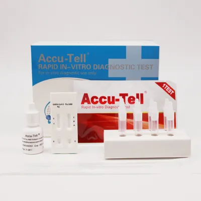 Accu-Tell<sup>®</sup> SARS-CoV-2+Flu A&B Antigen Combo Cassette