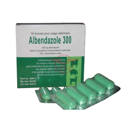 YZALBEN 300 --- Tableta de Albendazol