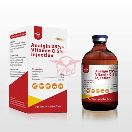 Analgin 25% + Vitamina C 5% inyectable
