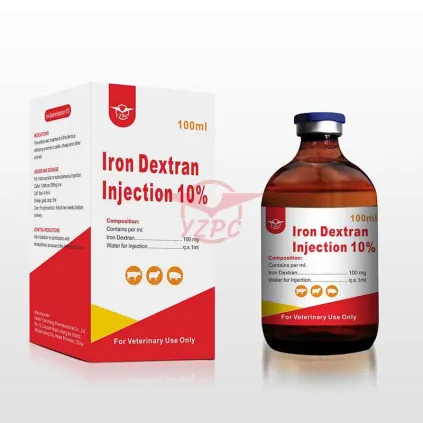 Injection de fer dextran à 10%