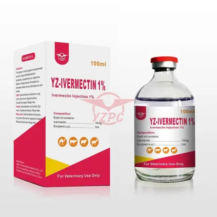 YZ-IVERMECTINA 1% Injeção de Ivermectina 1%