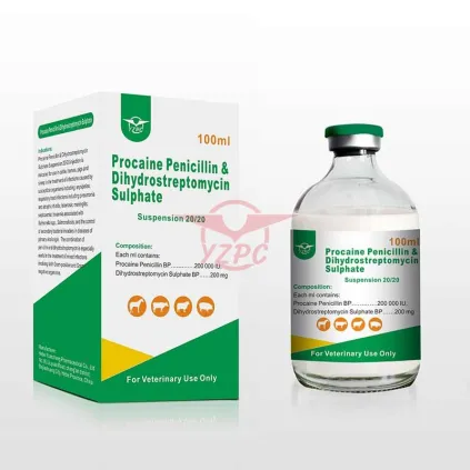 Suspension de procaïne pénicilline et sulfate de dihydrostreptomycine 20/20