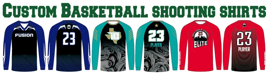 Athletic And Comfortable Wholesale Basketball Shooting Shirts For Sale 