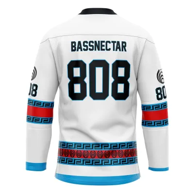 Custom made sublimated reverse ice hockey jersey