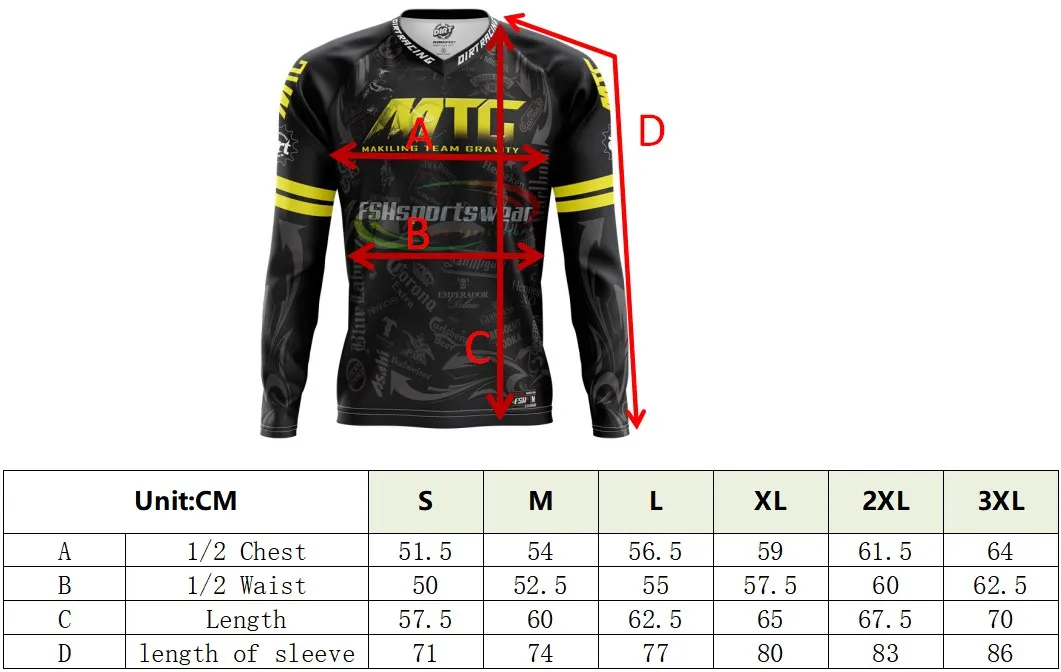 Size chart of mountain bike jersey.jpg
