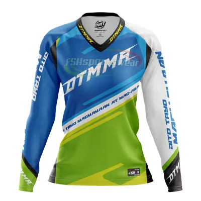 Custom quick dry mountain bike jersey cycling mtb clothes 