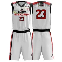 Wholesale custom basketball apparel Latest Basketball Jersey and shorts Design Sublimation Reversible Basketball uniform Jersey