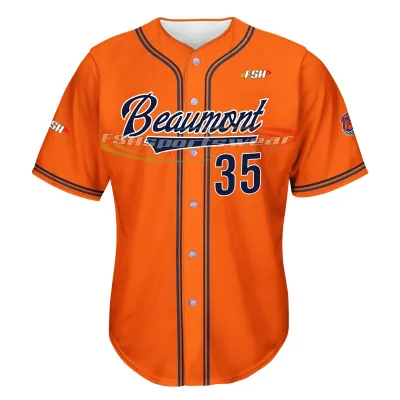 Custom Full Button Baseball Jerseys Plain Baseball Shirts - China Baseball  Jersey and Baseball Wear price