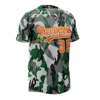 Top quality custom sublimated baseball shirt