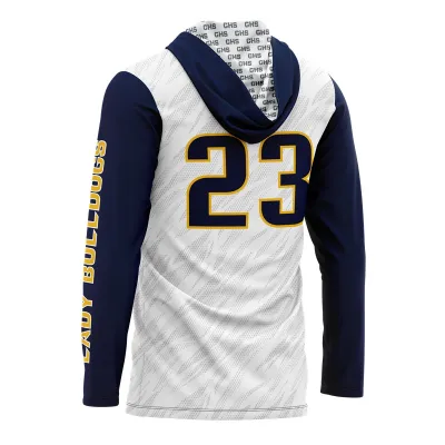 Custom Long-sleeve Basketball Shirts With Name & Number Long