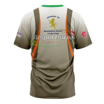 Custom design cricket jerseys uniforms mens cricket uniform full sublimation printing cricket t shirt 