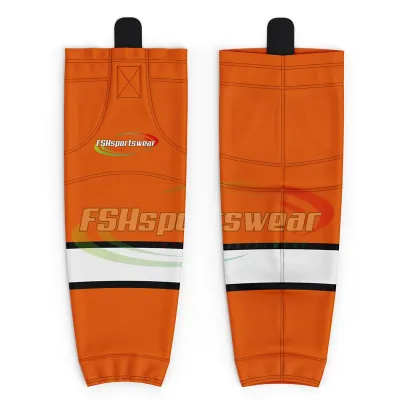 Wholesale high quality sublimation dry fit hockey socks with custom logo