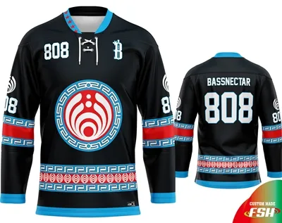 Personalized Ice Hockey Jersey with Full Sublimation Print and