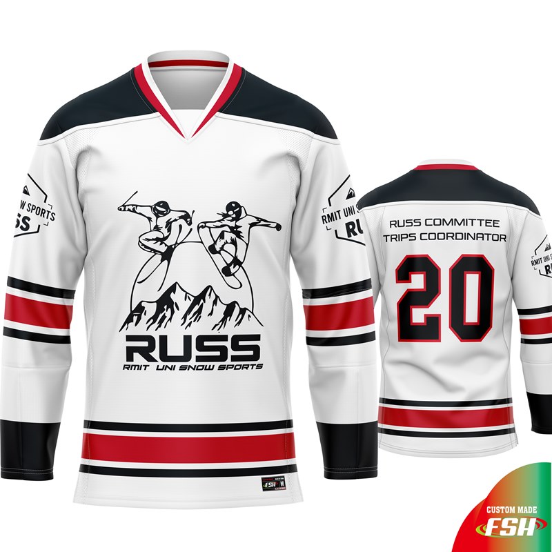 Custom made sublimation print ice hockey jersey for your own team