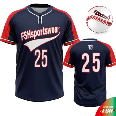 men baseball jersey fashion - full-dye custom baseball uniform