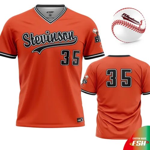 Top Quality New Design Sublimated Baseball Uniform Shirt Custom
