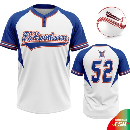 Fast delivery Custom Sublimation Printing Baseball Plain Shirts Baseball  Jersey