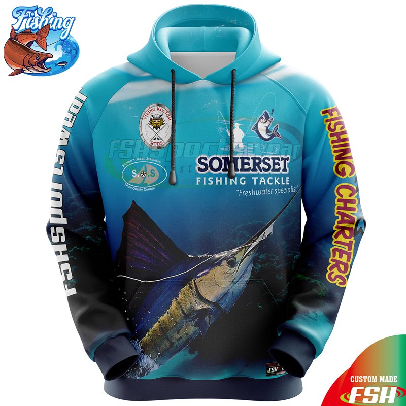 Customized fishing hoodie sublimated fishing Polo shirts uv protective  quick dry polyester fishing jersey