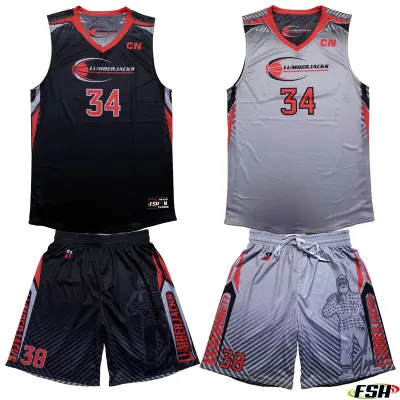 Custom basketball jersey, basketball shorts, reverse basketball