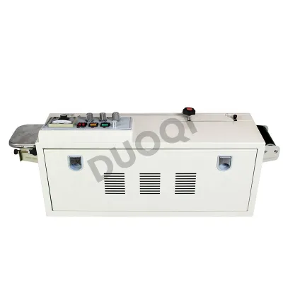 DUOQI FR-980 ink-wheel automatic plastic bag shrink sleeve seaming machine, durable continuous band sealer heat sealing machine