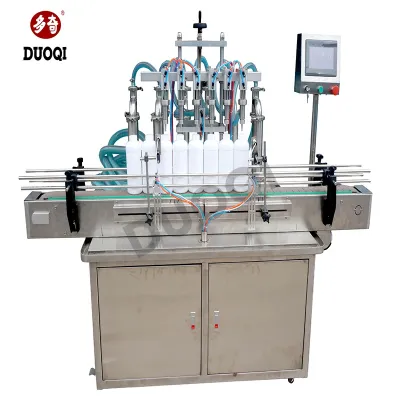 DUOQI YT6T-6G 6 filling nozzles Automatic pneumatic for liquid mineral water beverage filling