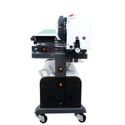 DUOQI LF1080 ink-wheel automatic plastic bag sealing machine with vacuum and nitrogen flush function