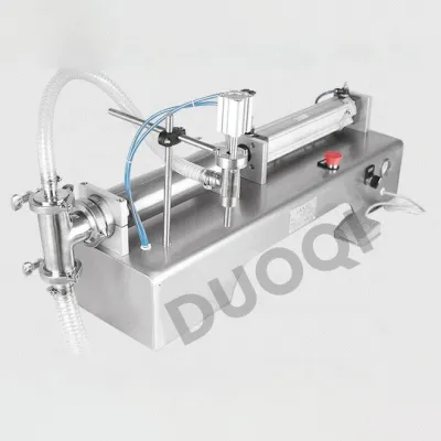 DUOQI Y1WTD Penumatic type Rubbing alcohol hand washing lotion bottle filling machine