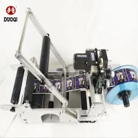 DUOQI MT-50 manual type stick to round bottles for water glass bottle wine label machine