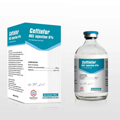 Ceftiofur HCL injection 5%