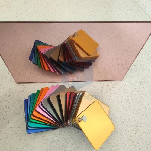 1mm 1.3mm 3mm High Reflective Non Glass Mirror Sheets Plastc