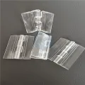 Charnières en acrylique transparent