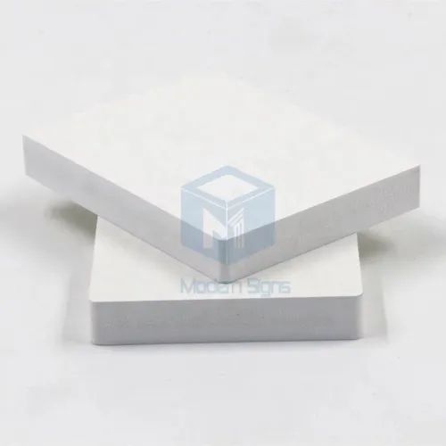 1220*2440mm 1-30mm 0.4/0.45/0.5/0.55 density white PVC foam sheet