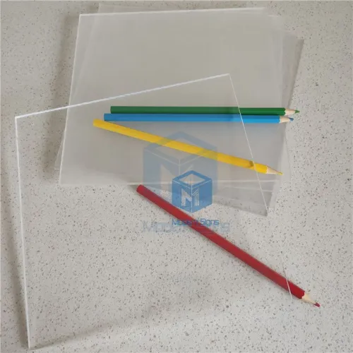Material crudo de MMA Tablero de PMMA de lámina de plástico acrílico transparente cristalino