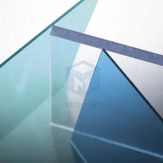 Hoja sólida de policarbonato transparente transparente sólido de superficie dura