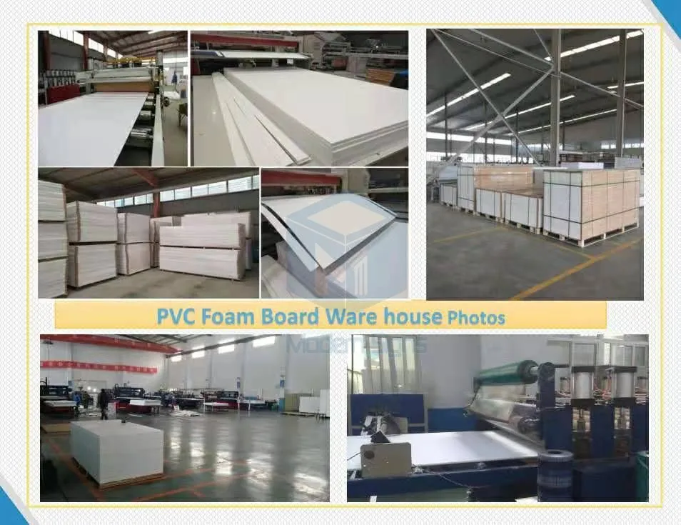 white black colors PVC foam sheet supplier