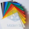 Jinan Factory 1-50mm couleurs claires coulées feuille de plexiglas acrylique feuille de plexiglas