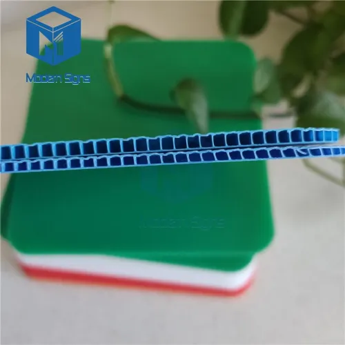 green red yellow blue PP board PP hollow sheet