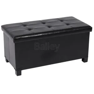 Multifunctional Linen Fabric Foldable Storage Ottoman Bench Foot