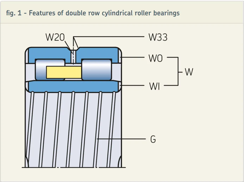 Features of double row cylindrical roller bearings.png