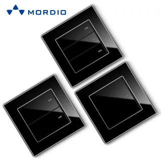 K3.1 Black acrylic light switch for wholesale