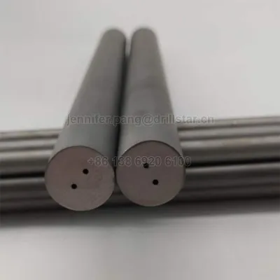 carbide rods with two stright holes