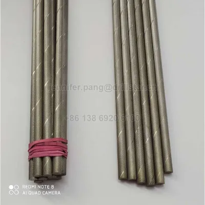 Carbide Rods with Helix Holes