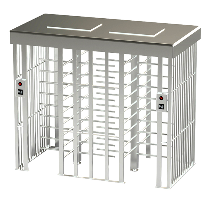 H1B Dual Door Full Height Gates RFID Access