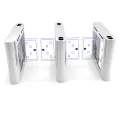 Automatic Swing Gate Auto Swing Turnstile Gate barcode Rfid Access Control