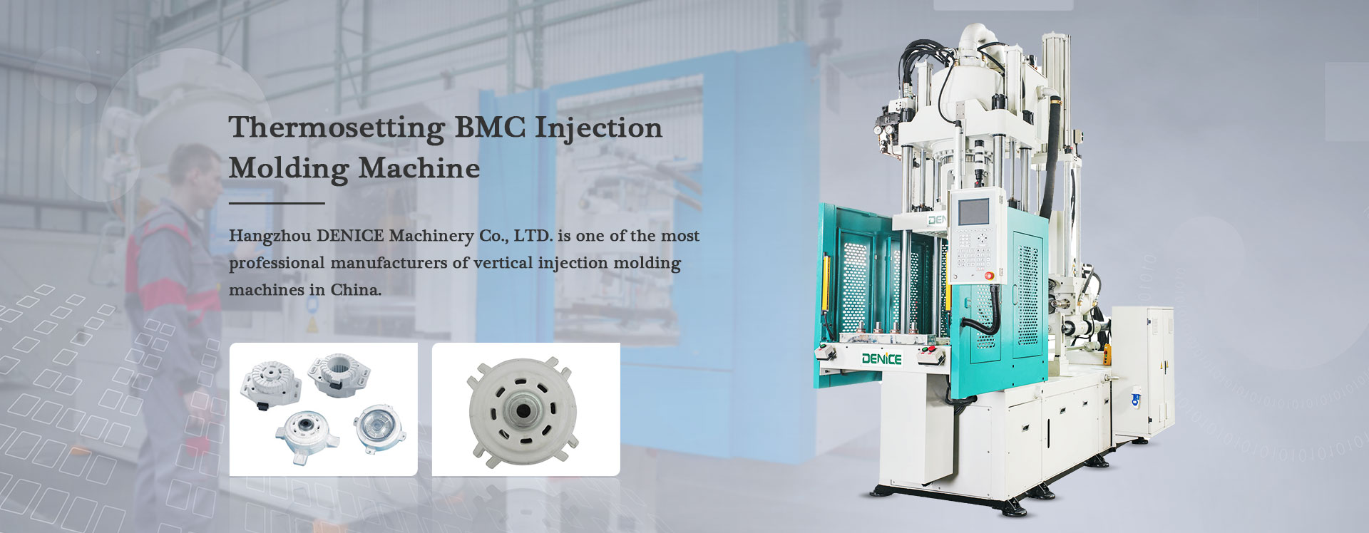 DC Vertical Injection Moulding Machine